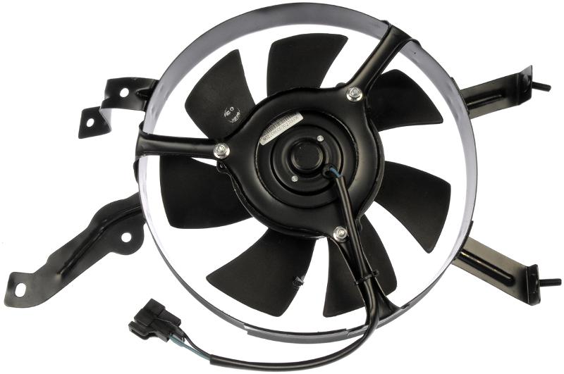 1986 Mazda 626 A/C Condenser Fan Assembly Dorman 620743 image 2 of 2