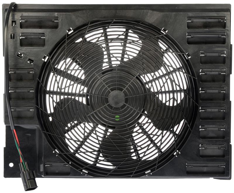 2007 BMW 760Li A/C Condenser Fan Assembly Dorman 621210 image 4 of 4