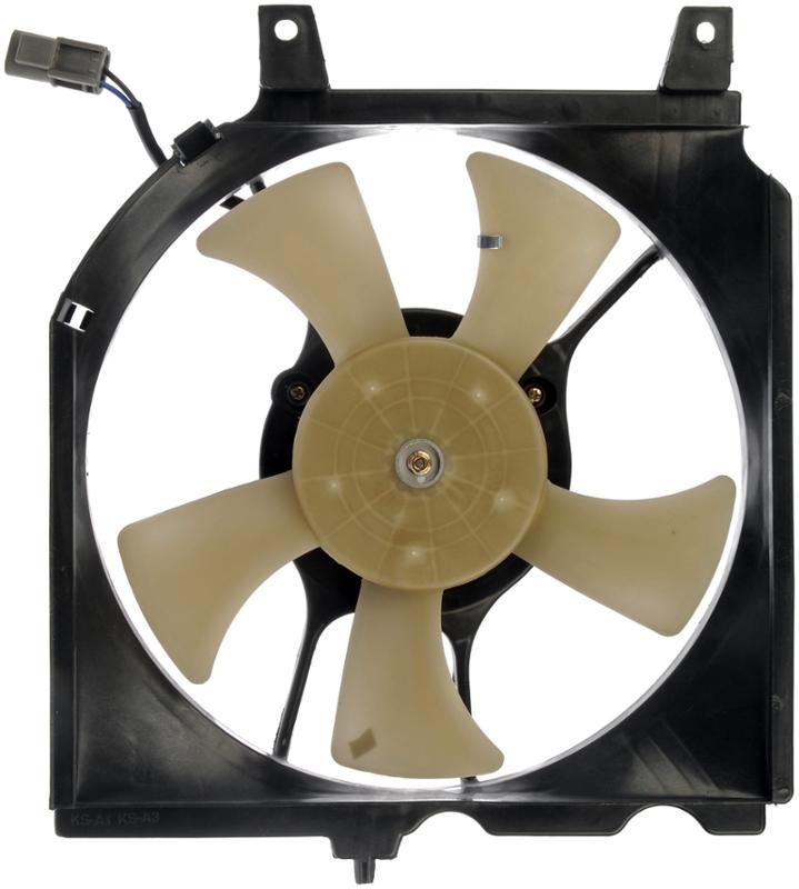 1992 Nissan Sentra A/C Condenser Fan Assembly Dorman 620437 image 2 of 3