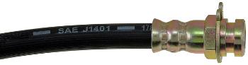 1968 Dodge Dart Brake Hydraulic Hose Front Left Dorman H64877 image 2 of 3