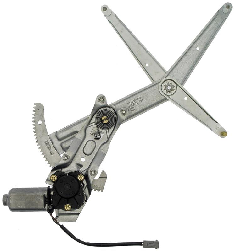 1990 Volvo 740 Power Window Motor and Regulator Assembly Front Left Dorman 741986 image 4 of 4