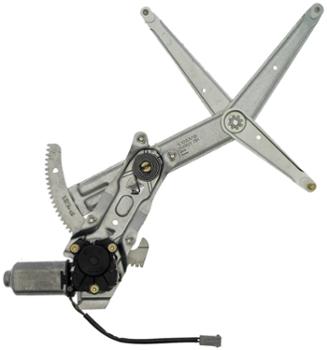 1990 Volvo 760 Power Window Motor and Regulator Assembly Front Left Dorman 741986 image 4 of 4
