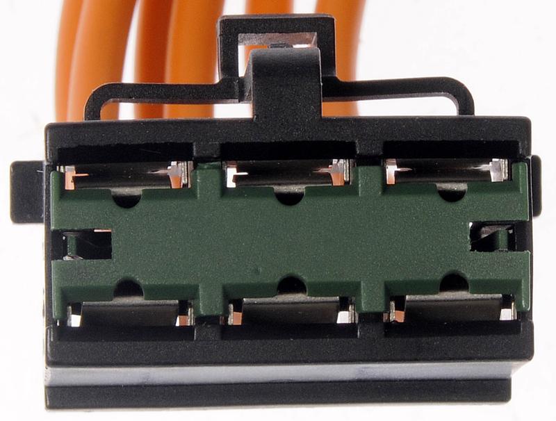 2001 Chrysler Grand Voyager HVAC Blower Motor Resistor Connector Dorman 645560 image 2 of 2
