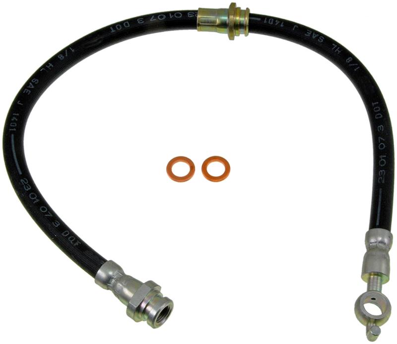 1991 Mazda MX-6 Brake Hydraulic Hose Rear Left Dorman H38581 image 3 of 3
