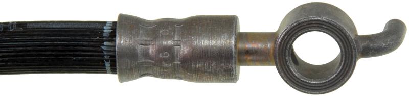1994 Mazda MX-3 Brake Hydraulic Hose Rear Left Dorman H380083 image 3 of 3