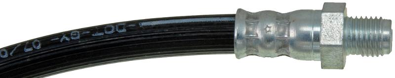 1962 Chrysler Imperial Brake Hydraulic Hose Front Left Lower Dorman H13589 image 3 of 3