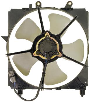 1998 Toyota Tercel Engine Cooling Fan Assembly Dorman 620526 image 3 of 4