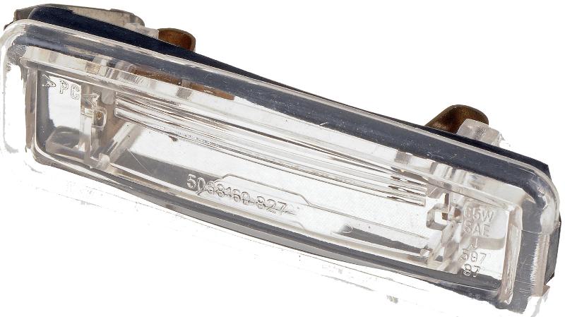 2001 Ford Focus License Lamp Lens Dorman 68160 image 4 of 4