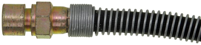 1991 Porsche 944 Brake Hydraulic Hose Front Left Dorman H38643 image 2 of 3