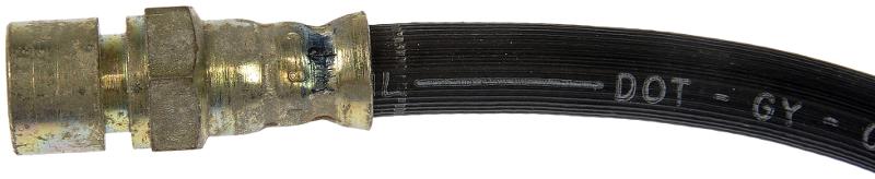 1982 Porsche 924 Brake Hydraulic Hose Rear Left Dorman H116678 image 2 of 3