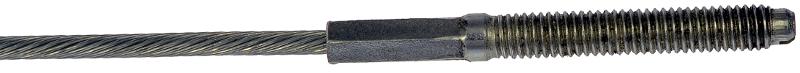 1966 Volkswagen Beetle Parking Brake Cable Rear Left Dorman C92879 image 3 of 3