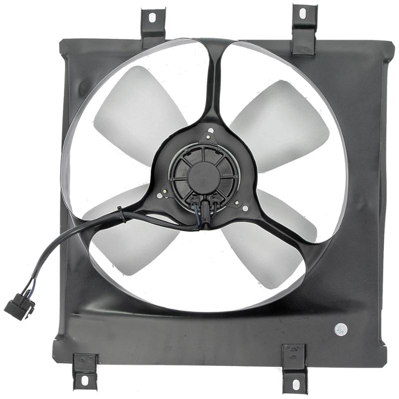 1989 Mazda 323 Engine Cooling Fan Assembly Dorman 620737 image 3 of 4