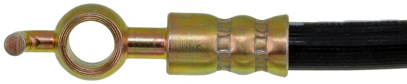 1990 Mazda B2600 Brake Hydraulic Hose Front Left Dorman H114829 image 2 of 3