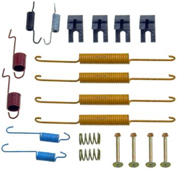 1991 Mercury Tracer Drum Brake Hardware Kit Rear Dorman HW17306 image 1 of 1