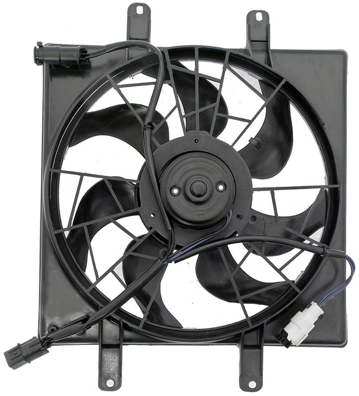 1992 Hyundai Scoupe Engine Cooling Fan Assembly Dorman 620777 image 3 of 4