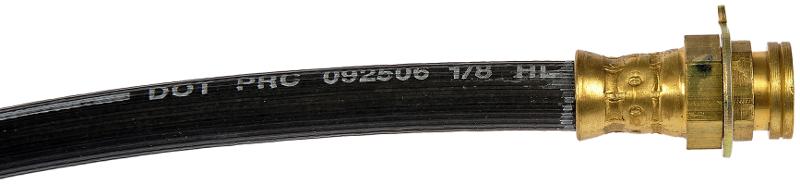 1991 Jeep Comanche Brake Hydraulic Hose Rear Center Dorman H381089 image 3 of 3