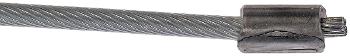1988 Chrysler LeBaron Parking Brake Cable Intermediate Dorman C93724 image 3 of 3