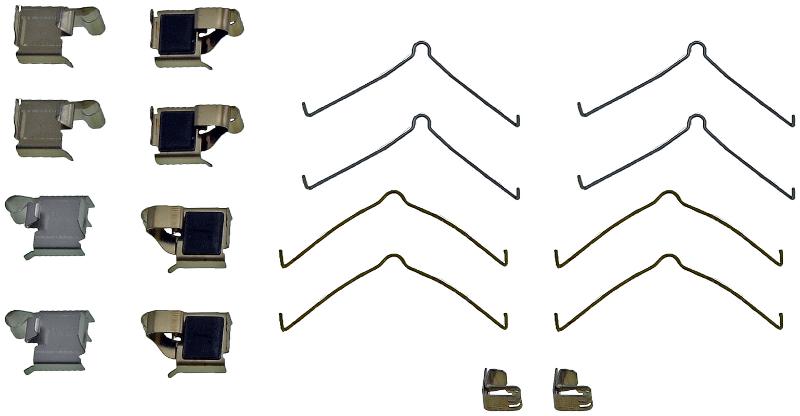 1999 Toyota RAV4 Disc Brake Hardware Kit Front Dorman HW13264 image 1 of 1