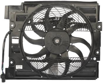 1997 BMW 540i A/C Condenser Fan Assembly Dorman 621204 image 4 of 4