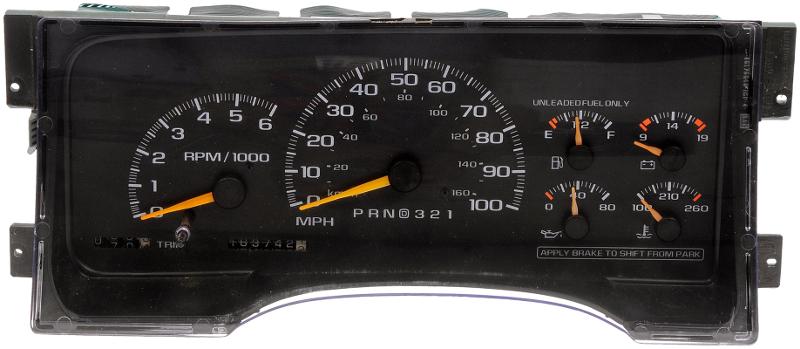 1998 GMC C1500 Instrument Cluster Dorman 599463 image 1 of 2