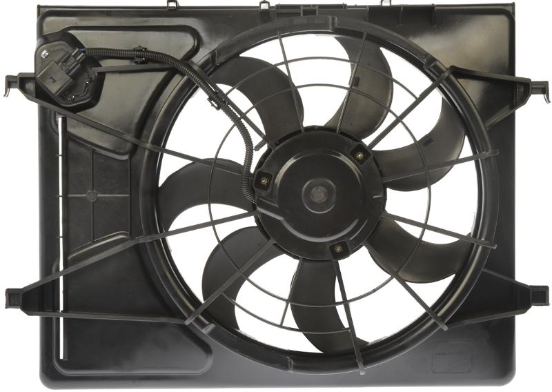 2009 Hyundai Elantra Engine Cooling Fan Assembly Dorman 620493 image 2 of 2