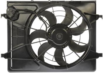 2007 Hyundai Elantra Engine Cooling Fan Assembly Dorman 620493 image 4 of 4