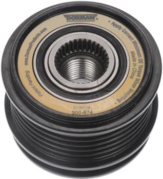 2001 Volkswagen Beetle Alternator Pulley Dorman 300874 image 2 of 2