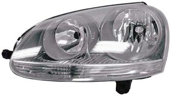 2009 Volkswagen Rabbit Headlight Assembly