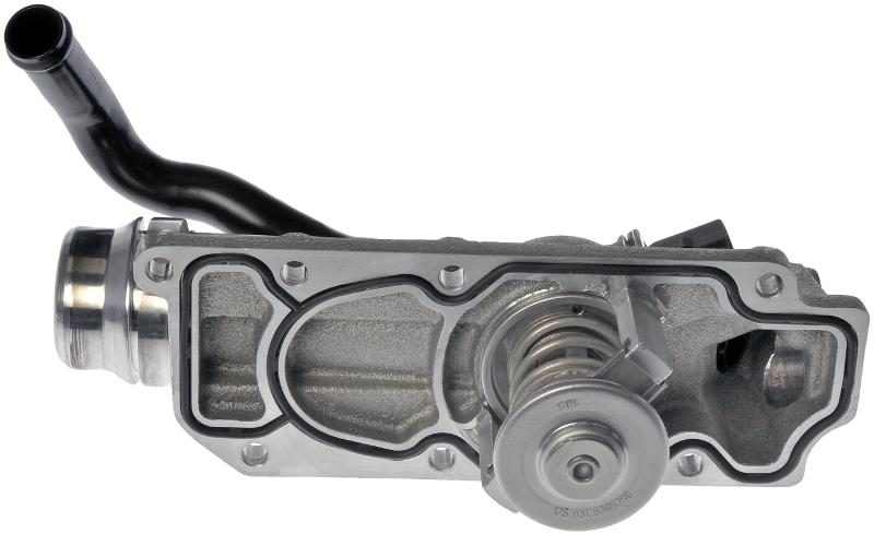 2004 Volkswagen Passat Engine Coolant Thermostat Housing Assembly Dorman 9025115 image 2 of 2