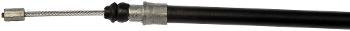 1983 Audi 5000 Parking Brake Cable Rear Left Dorman C93153 image 2 of 3