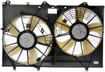 2013 Toyota Highlander Engine Cooling Fan Assembly Dorman 620294 image 2 of 2