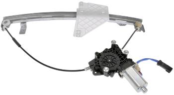 2004 Jeep Grand Cherokee Power Window Motor and Regulator Assembly Rear Left Dorman 741374 image 3 of 3
