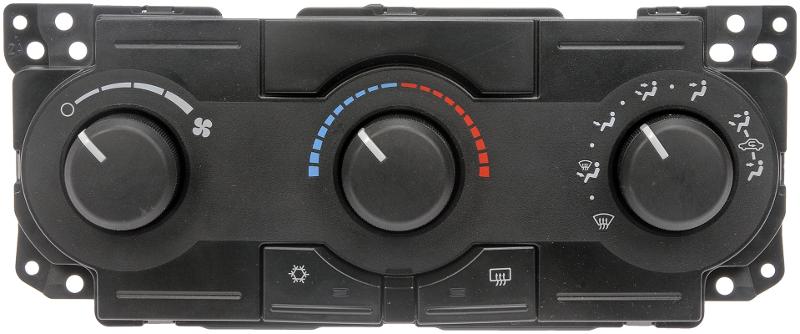 2008 Jeep Grand Cherokee HVAC Control Module Front Dorman 599147 image 2 of 2