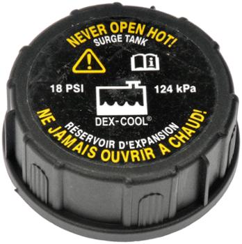 2009 Cadillac DTS Engine Coolant Recovery Tank Cap Dorman 54216 image 2 of 2