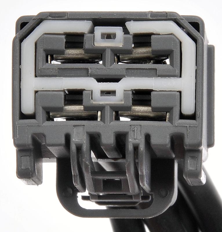 2010 Dodge Grand Caravan HVAC Blower Motor Resistor Connector Dorman 645736 image 1 of 2