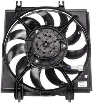 2013 Subaru Forester A/C Condenser Fan Assembly Dorman 620803 image 2 of 2