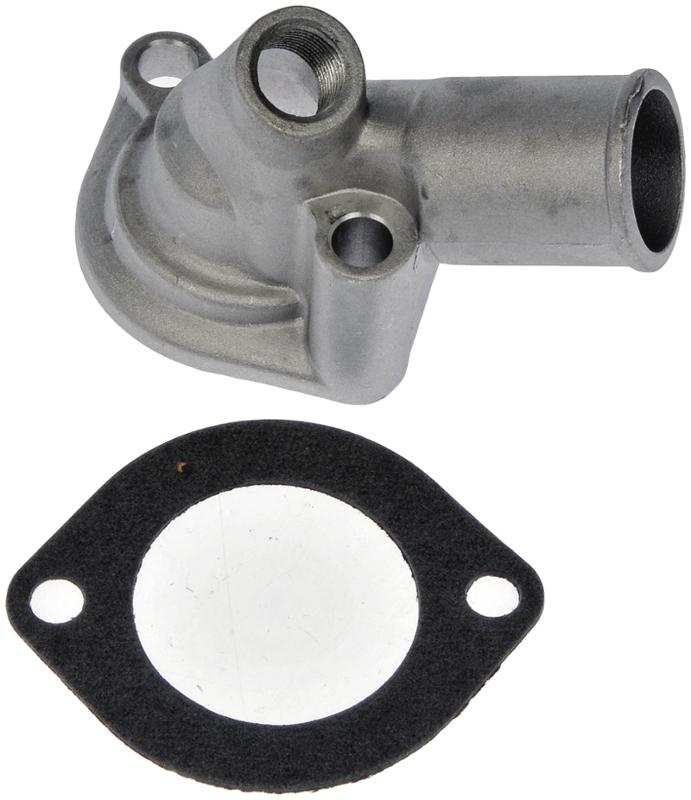 1993 Mazda Protege Engine Coolant Thermostat Housing Upper Dorman 9025019 image 2 of 2