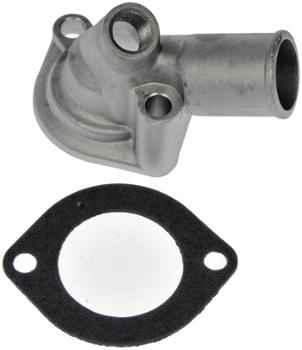 1992 Mazda MX-3 Engine Coolant Thermostat Housing Upper Dorman 9025019 image 2 of 2