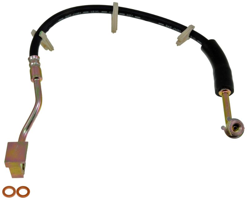 1993 Ford Bronco Brake Hydraulic Hose Front Left Dorman H380370 image 3 of 3