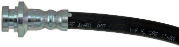 1991 Isuzu Amigo Brake Hydraulic Hose Rear Left Dorman H38676 image 3 of 3