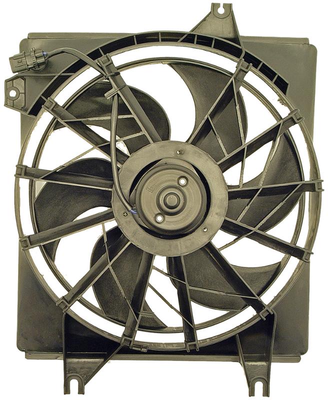 1996 Hyundai Elantra Engine Cooling Fan Assembly Dorman 620720 image 4 of 4