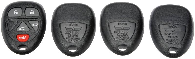 2014 Chevrolet Suburban 1500 Keyless Remote Case Dorman 13691 image 3 of 3