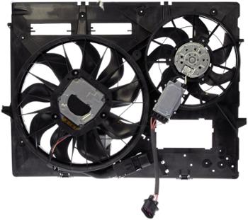 2007 Volkswagen Touareg Engine Cooling Fan Assembly Dorman 621452 image 4 of 4