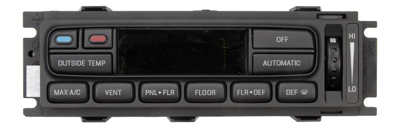 2001 Ford Expedition HVAC Control Module Dorman 599033 image 1 of 1