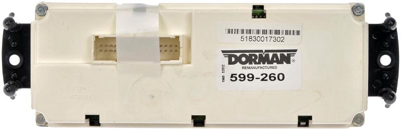 2001 Chevrolet Silverado 3500 HVAC Control Module Front Dorman 599260 image 2 of 2