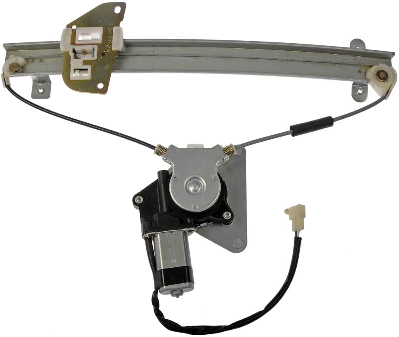 1996 Mitsubishi Galant Power Window Motor and Regulator Assembly Rear Right Dorman 741033 image 3 of 3