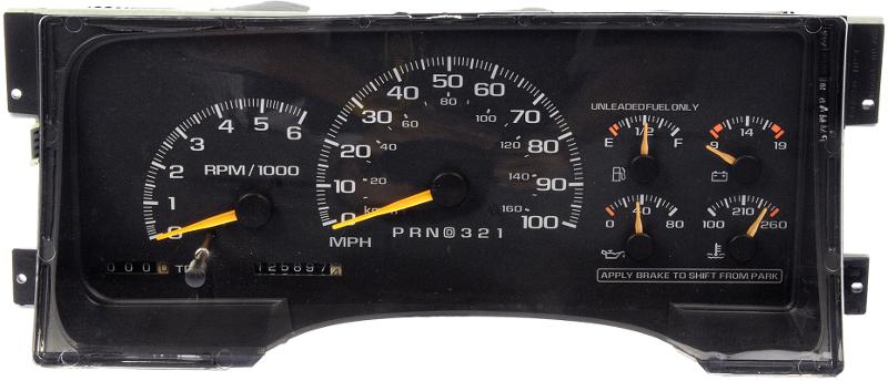 1995 GMC K1500 Suburban Instrument Cluster Dorman 599350 image 1 of 1