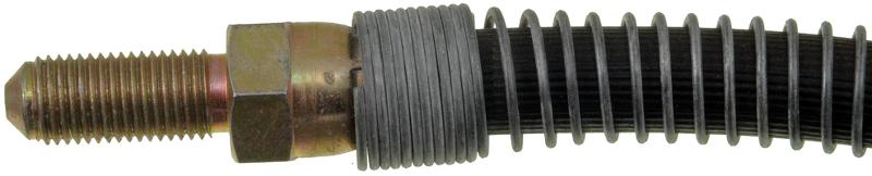 1973 Jaguar XJ6 Brake Hydraulic Hose Rear Left Dorman H36943 image 3 of 3