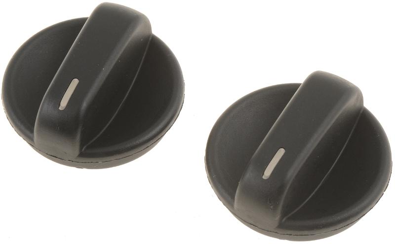1993 Honda Accord HVAC Heater Control Knob Dorman 76894 image 2 of 2