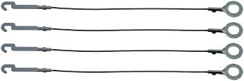 1976 Mercury Montego Drum Brake Self Adjuster Cable Rear Dorman HW2102 image 2 of 2